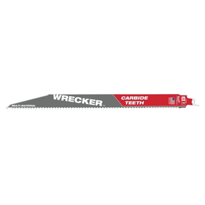 Milwaukee Saw Blades Milwaukee 12" 5 Pieces TCT Wrecker Reciprocating Saw Blade - 48005543