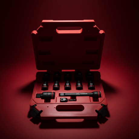 Milwaukee Sockets & Hex Keys Milwaukee 13 Pieces (1/2") Shockwave Impact Duty Foam Insert Socket - 4932480456