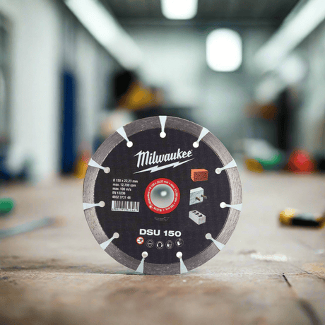 Milwaukee Grinding & Cutting Wheels Milwaukee 150mm Diamond Blade For Wall Chaser 373148 -  DSU150