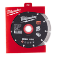 Milwaukee Grinding & Cutting Wheels Milwaukee 150mm Diamond Blade For Wall Chaser 373148 -  DSU150