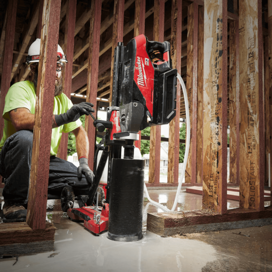 Milwaukee Drill Milwaukee 150mm MX FUEL Diamond Core Drill With Stand - MXFDCD150-601C-KIT