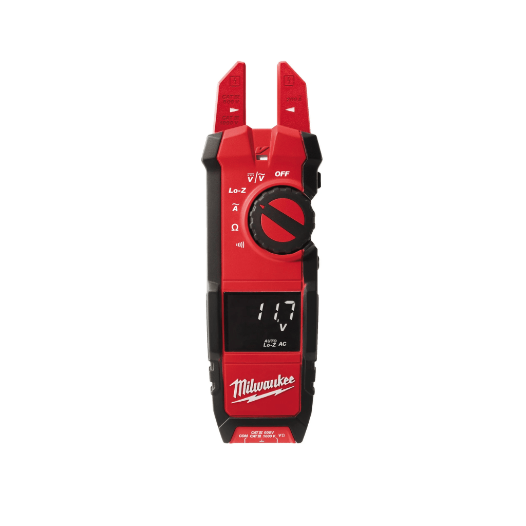 Milwaukee Digital Meter Milwaukee 16mm Fork Meter for Electricians 200A - 2205-40