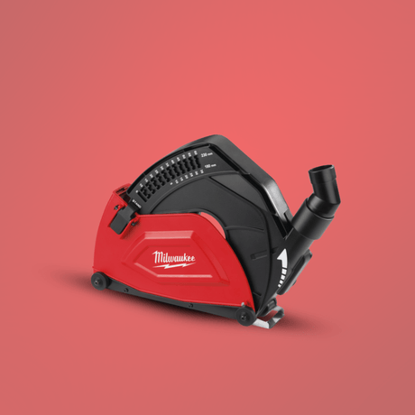 Milwaukee Hand Saws & Cutting Tools Milwaukee 180-230mm Dust Extraction Cutting Shroud - DEC230