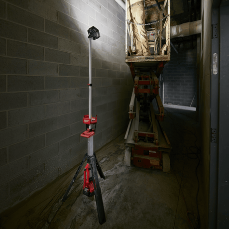 Milwaukee Outdoor Lighting Milwaukee 18V LED Stand Work Lamp Tower Light - M18SAL-0