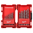 Milwaukee Drill Bits Milwaukee 19 Pieces 1-10mm Thunderweb HSS-G Ground Metal Drill Set - 4932352374