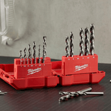 Milwaukee Drill Bits Milwaukee 19 Pieces 1-10mm Thunderweb HSS-G Ground Metal Drill Set - 4932352374