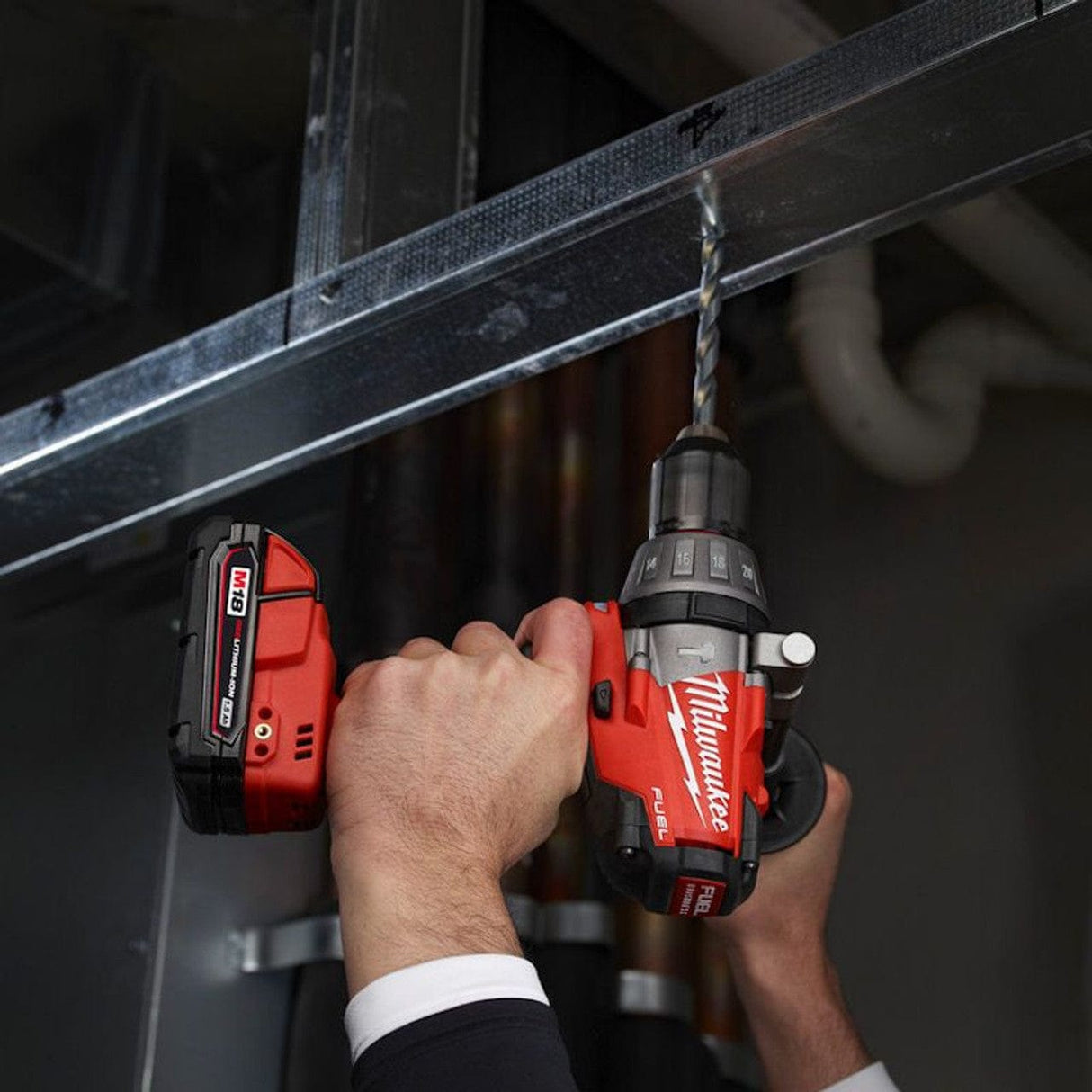 Milwaukee Drill Bits Milwaukee 19 Pieces HSS-R Metal Drill Bit Set In Metal Case - 4932352468