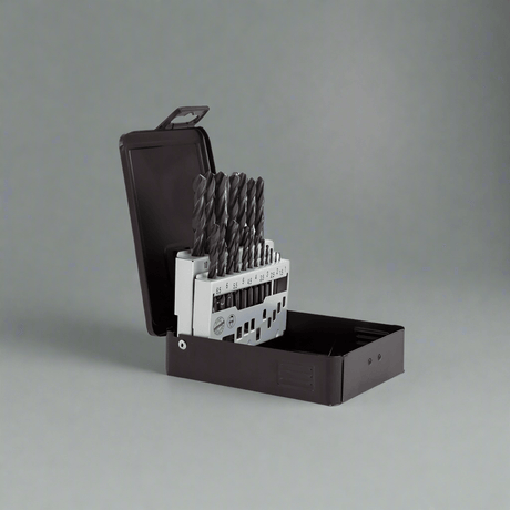 Milwaukee Drill Bits Milwaukee 19 Pieces HSS-R Metal Drill Bit Set In Metal Case - 4932352468