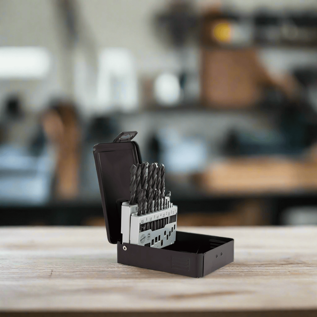 Milwaukee Drill Bits Milwaukee 19 Pieces HSS-R Metal Drill Bit Set In Metal Case - 4932352468