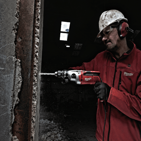 Milwaukee Drill Milwaukee 2-Speed Percussion Drill 1020W - PD2E24R