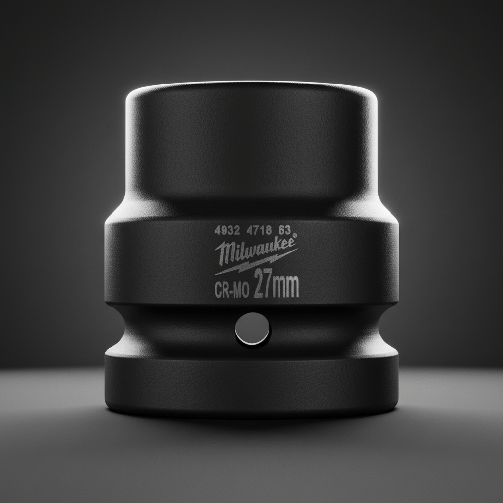 Milwaukee Hole Saws & Cores Milwaukee 27mm (1") Shockwave Drive Impact Socket - 4932471663