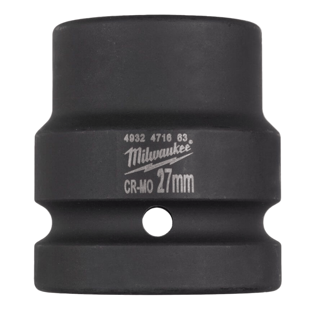 Milwaukee Hole Saws & Cores Milwaukee 27mm (1") Shockwave Drive Impact Socket - 4932471663