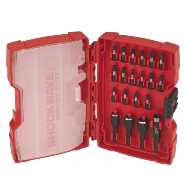 Milwaukee Drill Bits Milwaukee 28 Pieces 1/4 Impact Wrench Bit Set - 4932352455