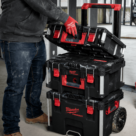 Milwaukee Tool Boxes Bags & Belts Milwaukee 3 Pieces Packout Organizer Set – 4932464244