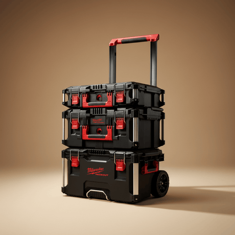 Milwaukee Tool Boxes Bags & Belts Milwaukee 3 Pieces Packout Organizer Set – 4932464244