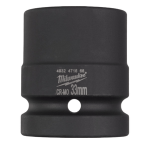 Milwaukee Hole Saws & Cores Milwaukee 33mm (1") Shockwave Drive Impact Socket - 4932471666