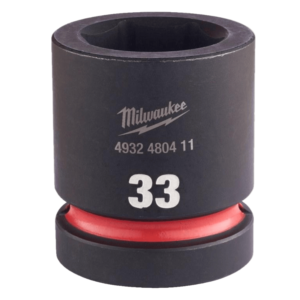 Milwaukee Sockets & Hex Keys Milwaukee 33mm (1") Shockwave Impact Drive Socket - 4932480411