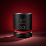 Milwaukee Sockets & Hex Keys Milwaukee 33mm (1") Shockwave Impact Drive Socket - 4932480411