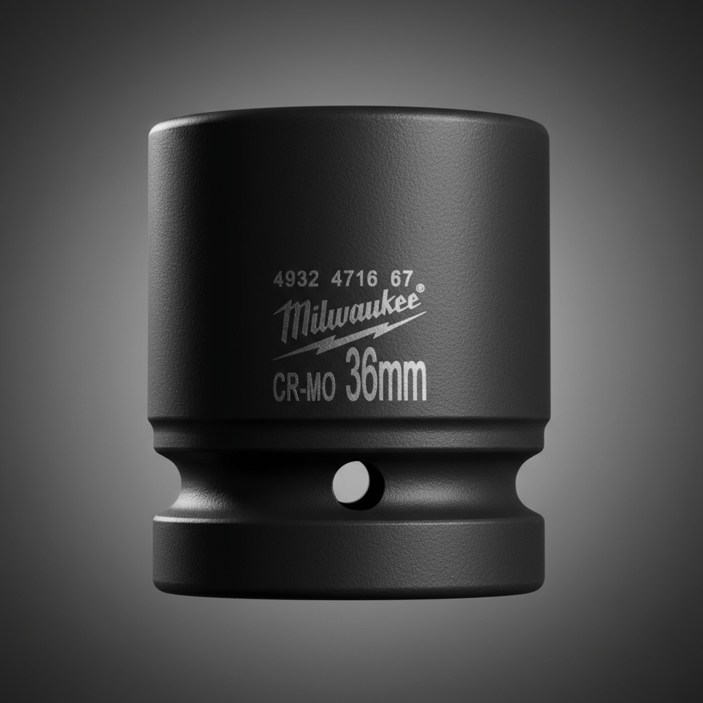 Milwaukee Hole Saws & Cores Milwaukee 36mm (1") Shockwave Drive Impact Socket - 4932471667