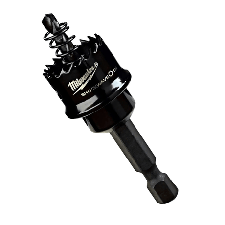Milwaukee Hole Saws & Cores Milwaukee 38mm (1-1/4") Shockwave Impact Hole Saw - 49569835