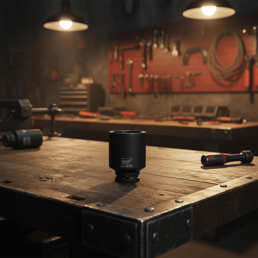 Milwaukee Hole Saws & Cores Milwaukee 46mm (3/4") Shockwave Drive Impact Socket - 4932471653