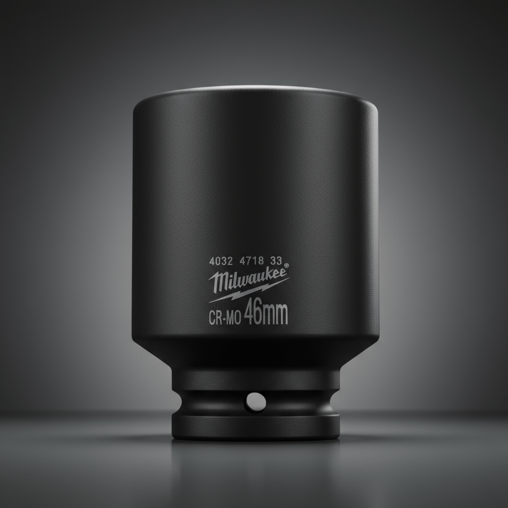 Milwaukee Hole Saws & Cores Milwaukee 46mm (3/4") Shockwave Drive Impact Socket - 4932471653