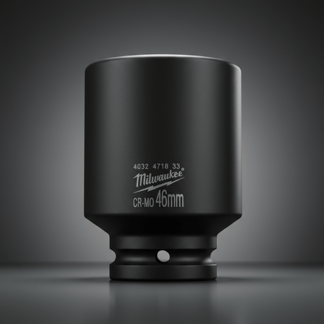 Milwaukee Hole Saws & Cores Milwaukee 46mm (3/4") Shockwave Drive Impact Socket - 4932471653