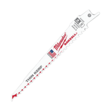 Milwaukee Hand Saws & Cutting Tools Milwaukee 5 Pieces 6''x 5 TPI Sawzall Wood Bi Metal Blade - 48-00-5035
