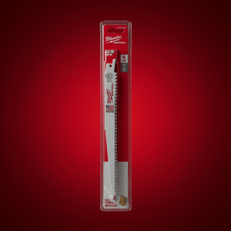 Milwaukee Hand Saws & Cutting Tools Milwaukee 5 Pieces 9''x 5 TPI Sawzall Bi-Metal Blade - 48-00-5036-E
