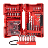 Milwaukee Drill Bits Milwaukee 55 Piece ShockWave Impact Duty Drill & Drive Set With Carabiner - 4932479855