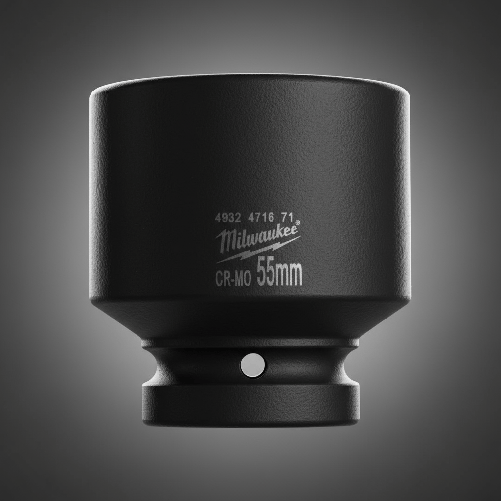 Milwaukee Hole Saws & Cores Milwaukee 55mm (1") Shockwave Drive Impact Socket - 4932471671