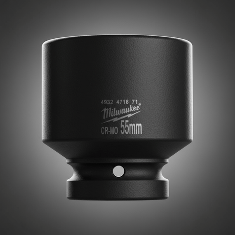 Milwaukee Hole Saws & Cores Milwaukee 55mm (1") Shockwave Drive Impact Socket - 4932471671