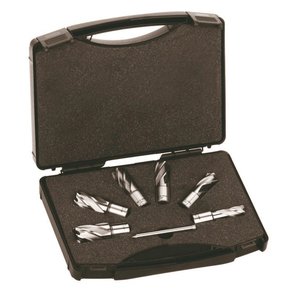 Milwaukee Hand Saws & Cutting Tools Milwaukee 6 Pieces Annular Cutter With Ejector Pin Weldon - 4932372533