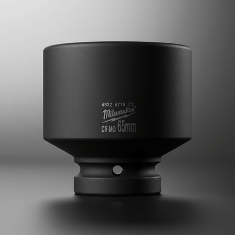 Milwaukee Hole Saws & Cores Milwaukee 65mm (1") Shockwave Drive Impact Socket - 4932471673