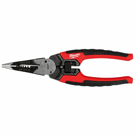 Milwaukee Pliers Milwaukee 7" Wire Stripping Long Nose Plier - 48229069