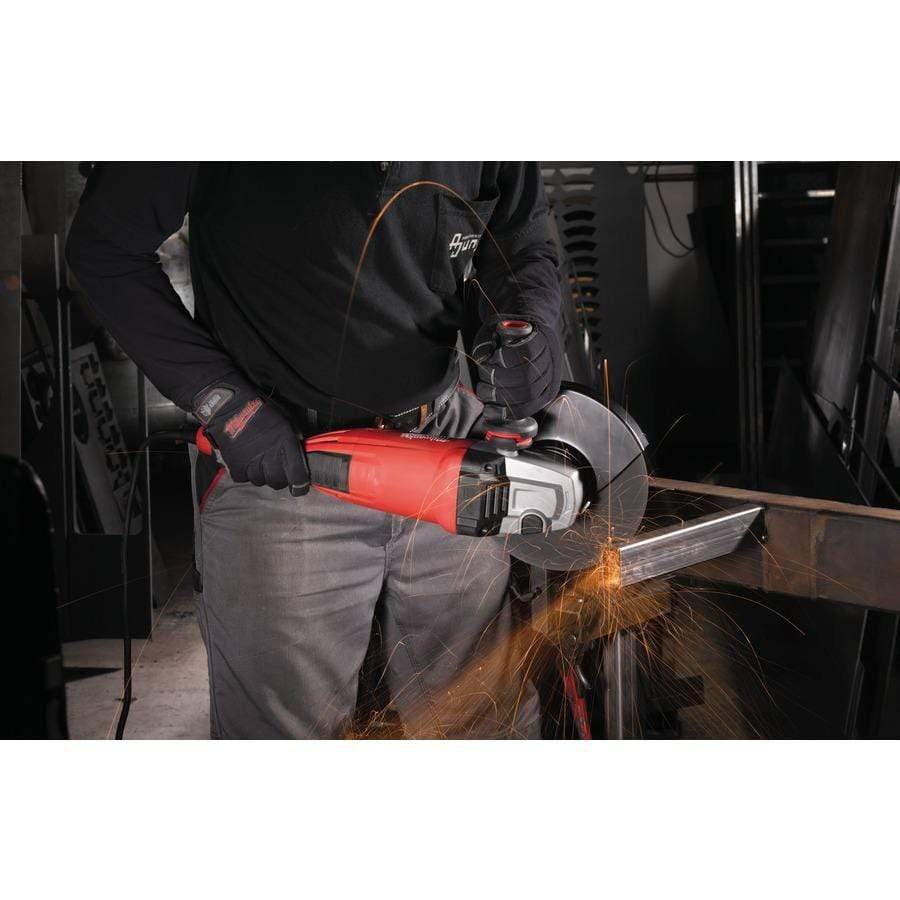 Milwaukee Grinder Milwaukee 9"/230mm Angle Grinder 2400W with AVS and Kickback Protection - AGVK 24-230 EK DMS