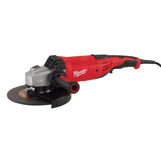 Milwaukee Grinder Milwaukee 9"/230mm Angle Grinder 2400W with AVS and Kickback Protection - AGVK 24-230 EK DMS