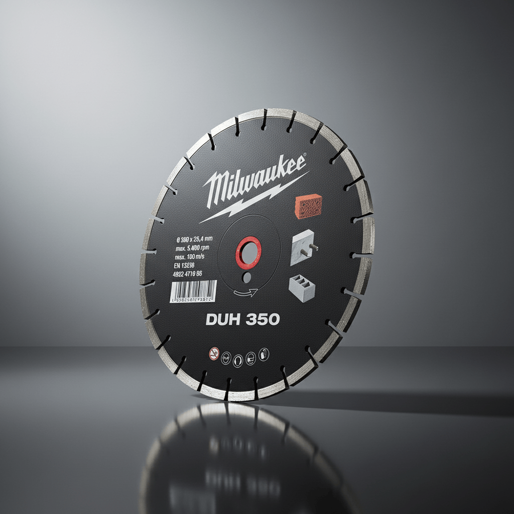 Milwaukee Grinding & Cutting Wheels Milwaukee Diamond DUH Saw Blade 350x25.4mm - 4932471986