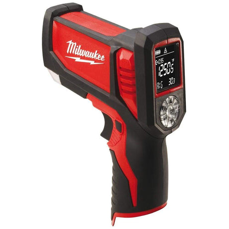 Milwaukee Laser Measure Milwaukee M12™ Cordless Electrician Laser Temperature Gun 12V - C12 LTGE-0