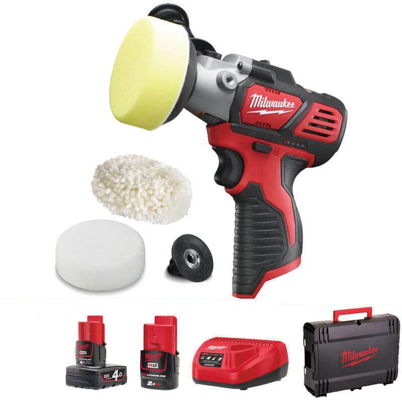 Milwaukee Automotive Accessories & Maintenance Milwaukee M12™ Cordless Sub Compact Polisher/Sander 12V - M12 BPS-421X