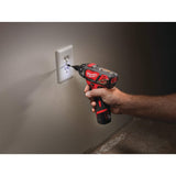 Milwaukee Powered Screwdriver Milwaukee M12™ Cordless Sub Compact Single Speed Screwdriver 12V - M12 BSD-0