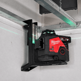 Milwaukee Laser Measure Milwaukee M12 Green 360° 3-Plane Laser Kit 12V - M123PLKIT-401P