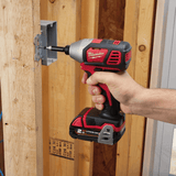 Milwaukee Impact Wrench & Driver Milwaukee M18™ 1/4" Cordless Compact Hex Impact Driver - M18BID-0