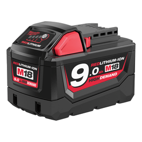 Milwaukee Batteries & Chargers Milwaukee M18™  18V 9.0Ah Redlithium High Demand Battery - M18B9