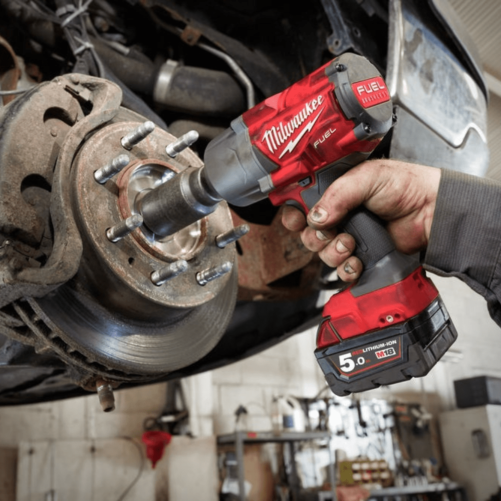 Milwaukee Batteries & Chargers Milwaukee M18™ 2 Pair 5.0 Ah Battery & Multi Voltage Fast Charger 18V Pack- M18 NRG-502