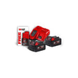 Milwaukee Batteries & Chargers Milwaukee M18™ 2 Pair 5.0 Ah Battery & Multi Voltage Fast Charger 18V Pack- M18 NRG-502