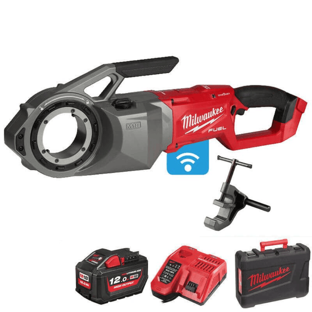 Milwaukee Hand Saws & Cutting Tools Milwaukee M18 2" Pipe Threader 18V - M18FPT2-121C