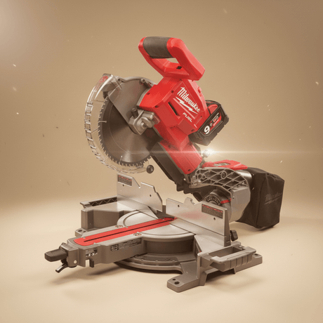 Milwaukee Bench & Stationary Tool Milwaukee M18 245mm Dual Bevel Sliding Compound Cordless Mitre Saw 18V - M18FMS254-0