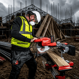Milwaukee Bench & Stationary Tool Milwaukee M18 245mm Dual Bevel Sliding Compound Cordless Mitre Saw 18V - M18FMS254-0