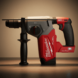 Milwaukee Drill Milwaukee M18 4 Mode SDS-Plus Cordless Rotary Hammer with Fixtec - M18ONEFHX-0X